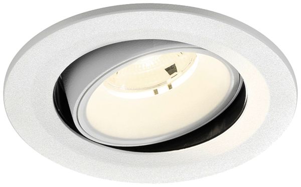 Downlight LED SLV NUMINOS MOVE S 6.7W 1050lm 4000K NB DALI Ø100×63.5 blanc