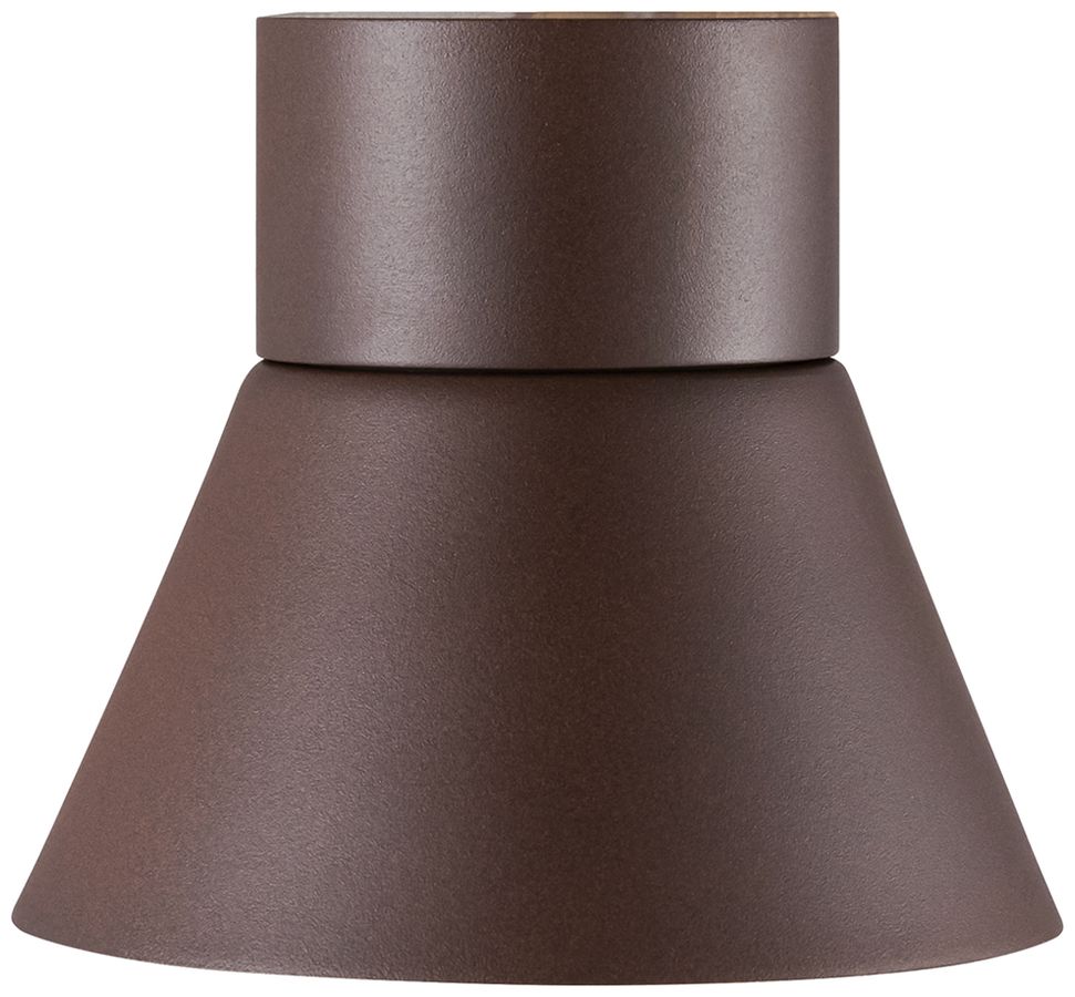 Wandleuchte Nordlux Kyklop Cone 1×GU10 25W IP54 Ø156×175mm rost