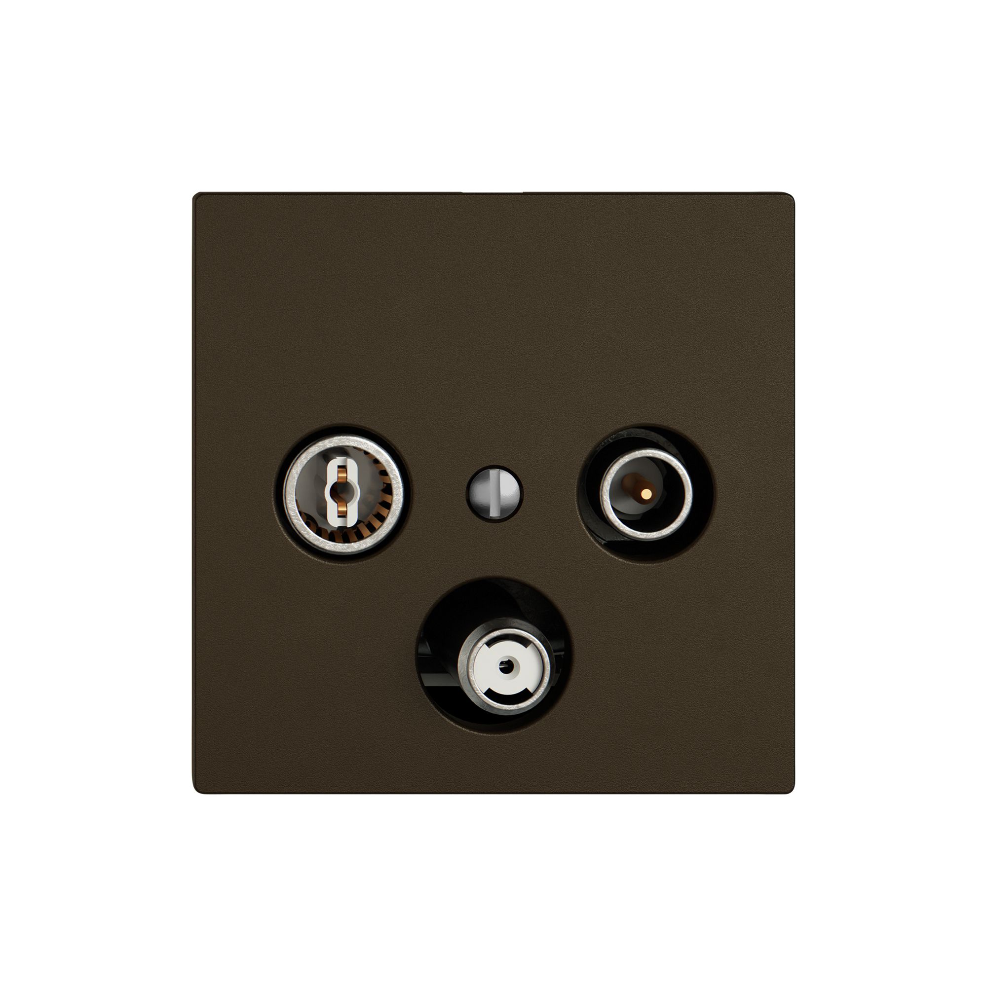 Prise antenne TV-R-SAT EDIZIO.liv SNAPFIX® DB53 prise de dérivation br