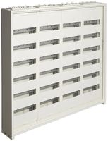 AP-Feldverteiler Hager univers 6-reihig 288TE IP30 1050×950×160mm