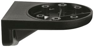 Équerre de fixation WERMA, pour colonne de signalisation, noir