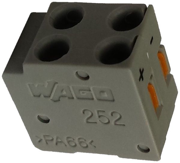 Borne bus ABB free@home 2P×4×0.8mm 320V 4kV 2A 3.5mm