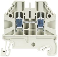 Durchgangs-Reihenklemme WT 0.14…4mm² 24A 1000V 2×Schraub.1 Et.Hutschiene TH35 gr