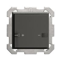 Variateur univ. ENC ZEP 1c/1t stat. pour a.LED EDIZIOdue noir