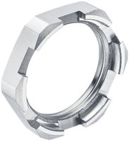 Controdado AGRO M12×1.5 per elemento di drenaggio ottone nichelato