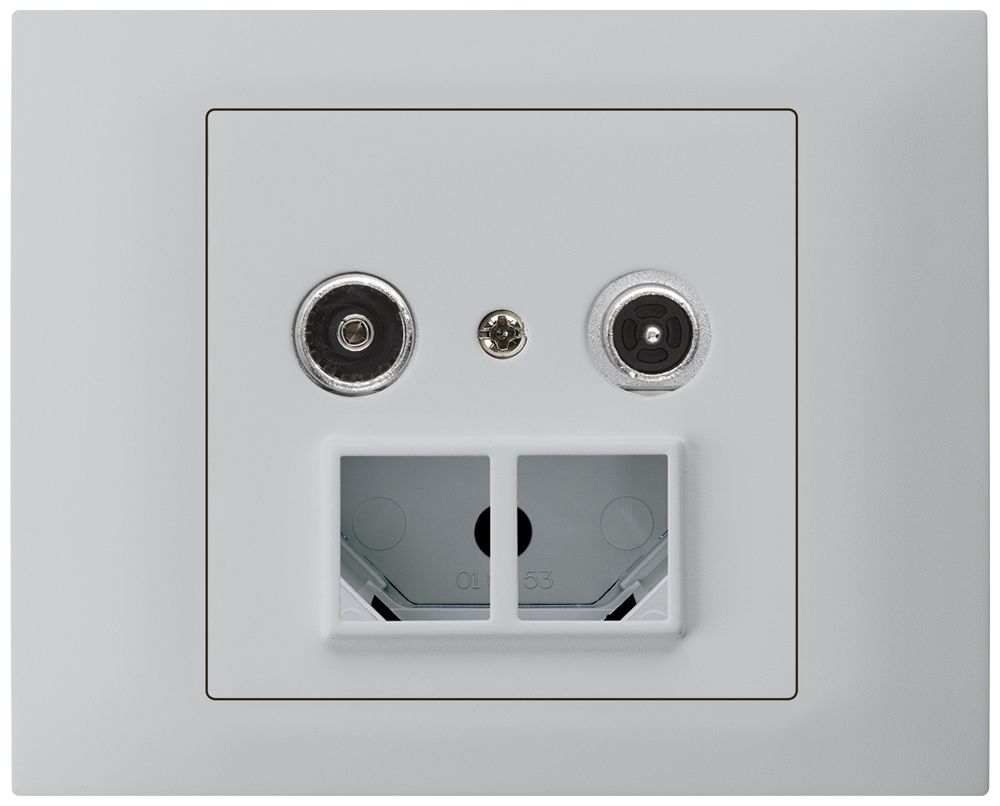 EB-Multimediadose kallysto R-TV mit EB-Dose G3 Bauart T 4dB 2GHz hellgrau