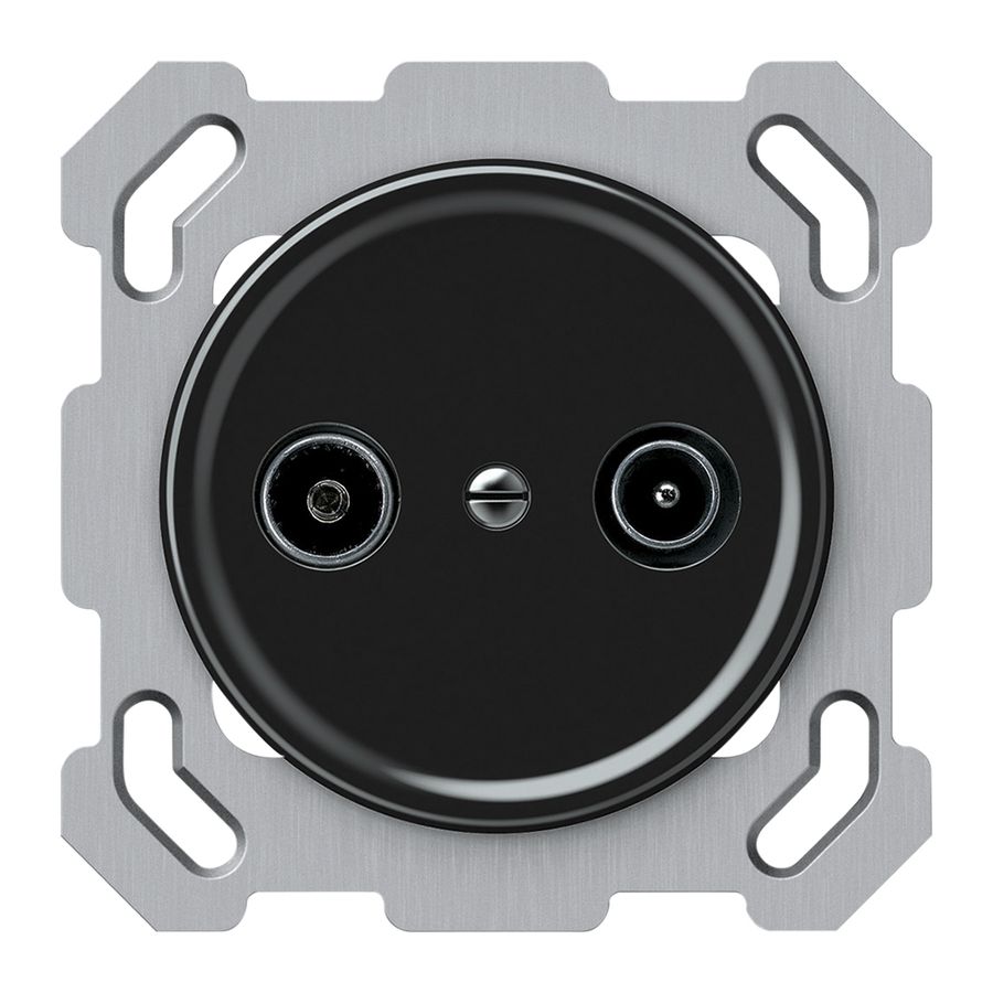 UP-Antennendose TV-R origin Stichdose 4dB schwarz