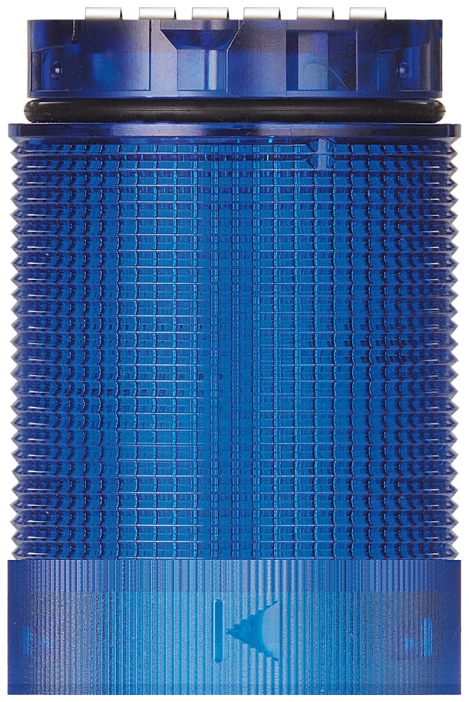 Blitz- und Dauerleuchte WERMA TwinFLASH Classic, 24VDC, 40mm, blau