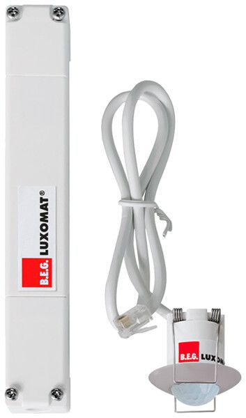 Détecteur de présence INC SWISSLUX PD9-M-DACO DALI-2 S gris clair