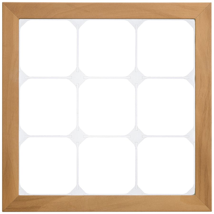 Abdeckrahmen KAL.art 3×3 214×214mm Birnbaum