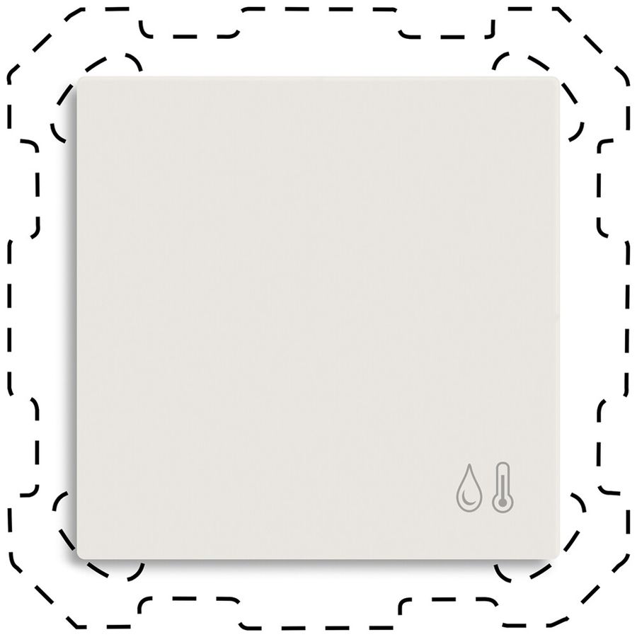 EB-Raumtemperatursensor KNX MDT SCN-TFS60.01 -10…50°C weiss