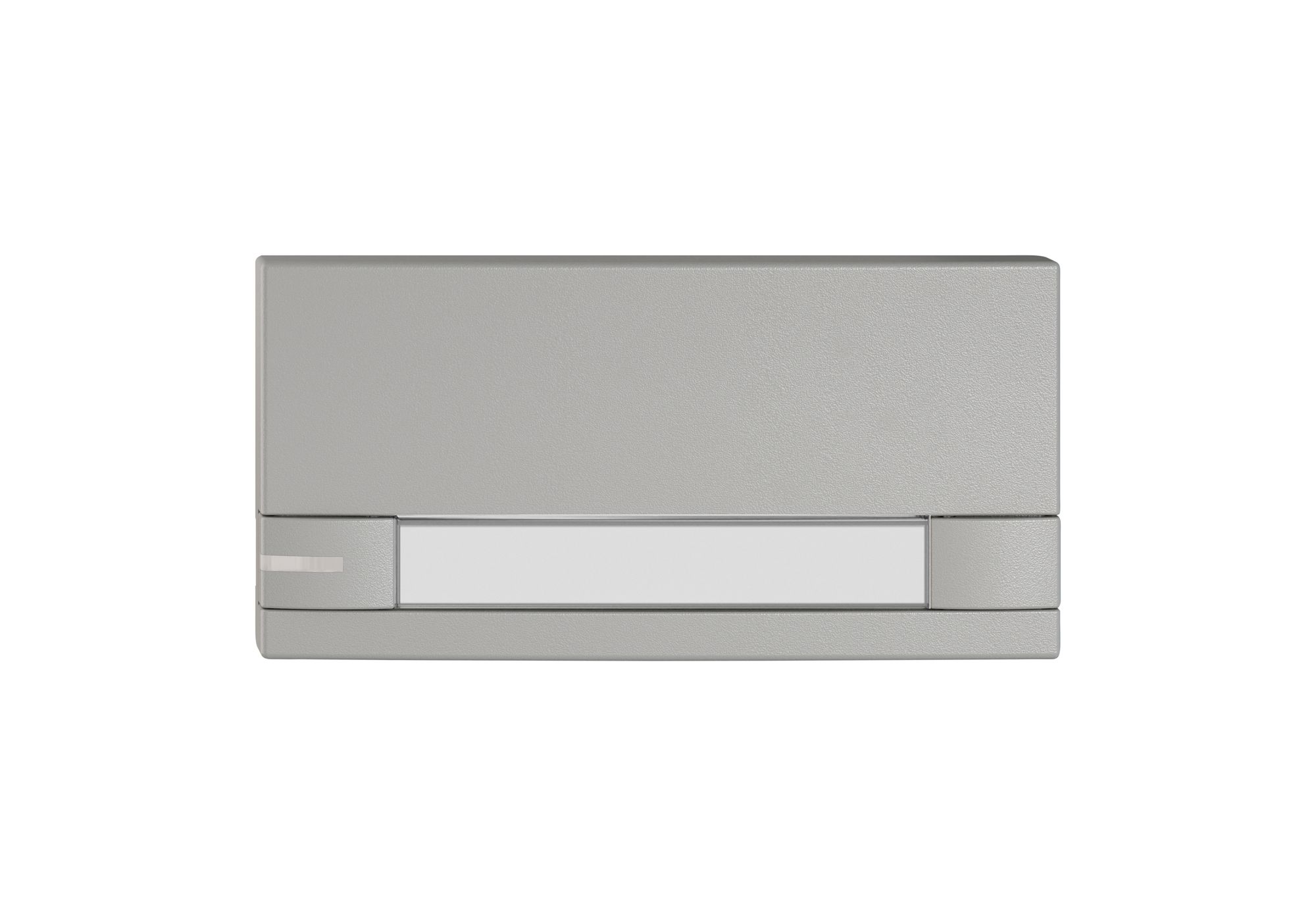 Pulsante 1/2 EDIZIO.liv KNX e UNI c.SNAPFIX® c.LED c.targhetta com.2T grc