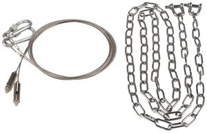 Seilabhängung SLV HIGHBAY Edelstahl 1500mm