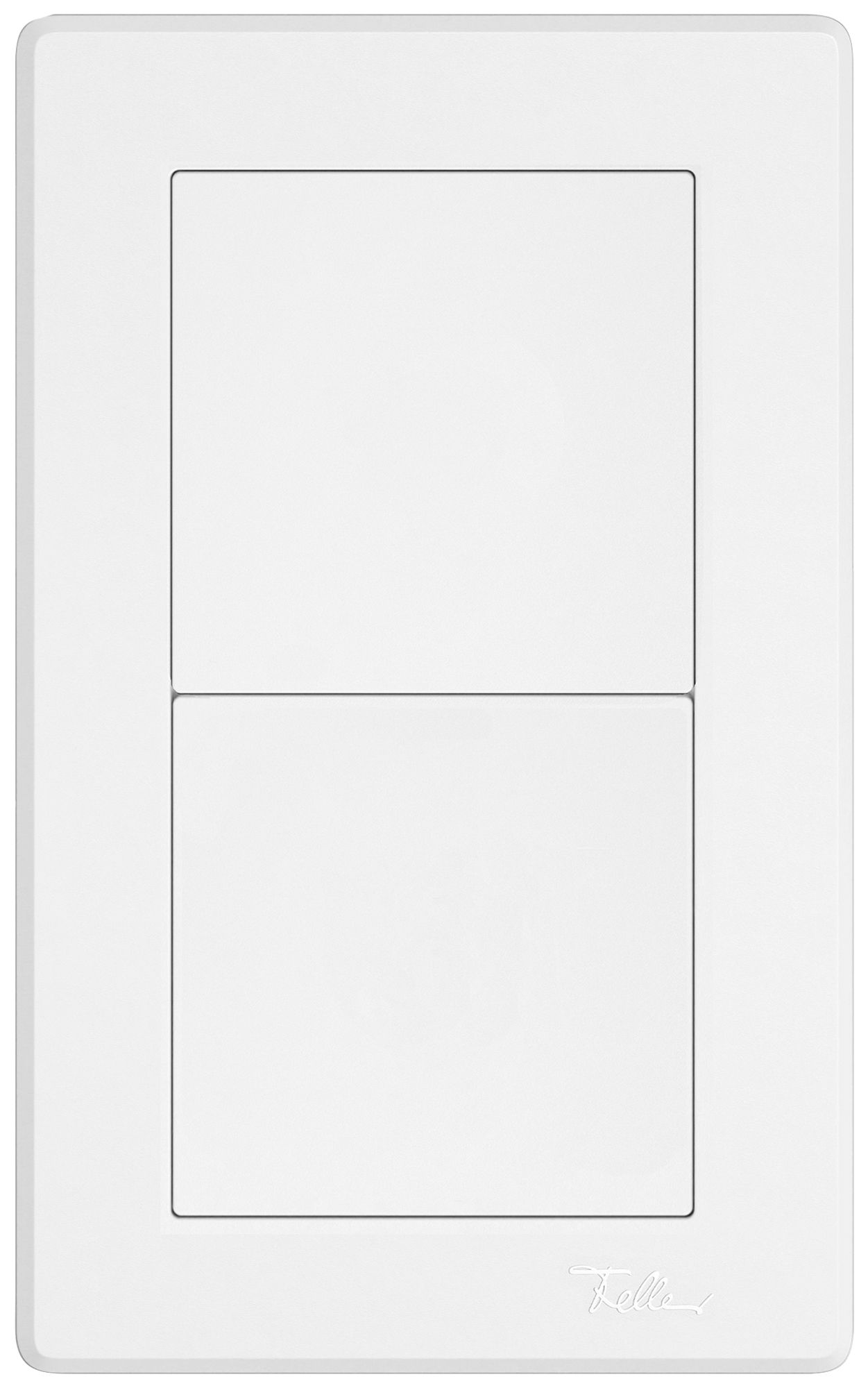 UP-Kombination EDIZIO.liv SNAPFIX® 2×1 156×96mm 2×blind weiss