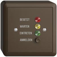 AP-Türstation für Rufleuchte deutsch, EDIZIOdue coffee