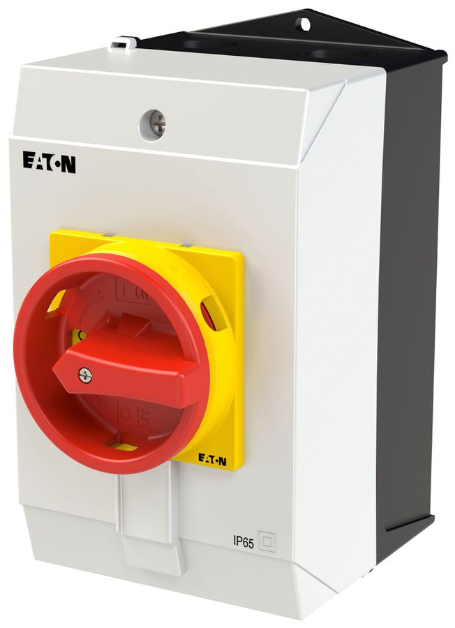 Section.de charge AP Eaton T0-4-15682/I2H/MBS/SVB 6P 20A 690V 1NC 1NO IP65 rouge