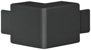 Ausseneck Hager tehalit.LF 45×30mm schwarz IP30