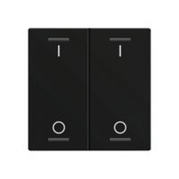 Bilanciere MDT BE-TAL60W216.B1 1t/4a p.tasti tattile nero op. "I/O"