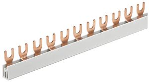 Peigne de raccordement WM G-2L-1000/10 56×à fourchette 17.8mm 63A 10mm² gris