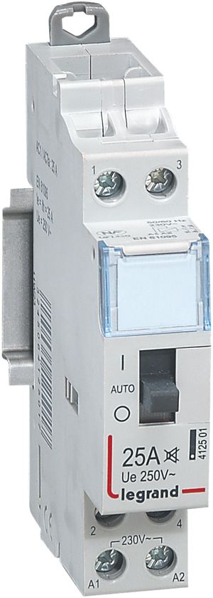 Contattore AMD LEXIC 25A 230VAC 2Ch, silenzioso