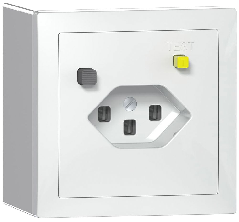 Prise FI AP SIDUS T23 30mA blanc