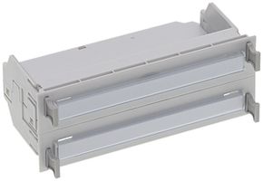 Placca di copertura HD grigio chiaro materia sintetica, senza alogeno