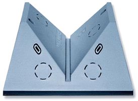 Adaptateur d'angle/plafonnier pour Busch-Wächter MasterLINE argent