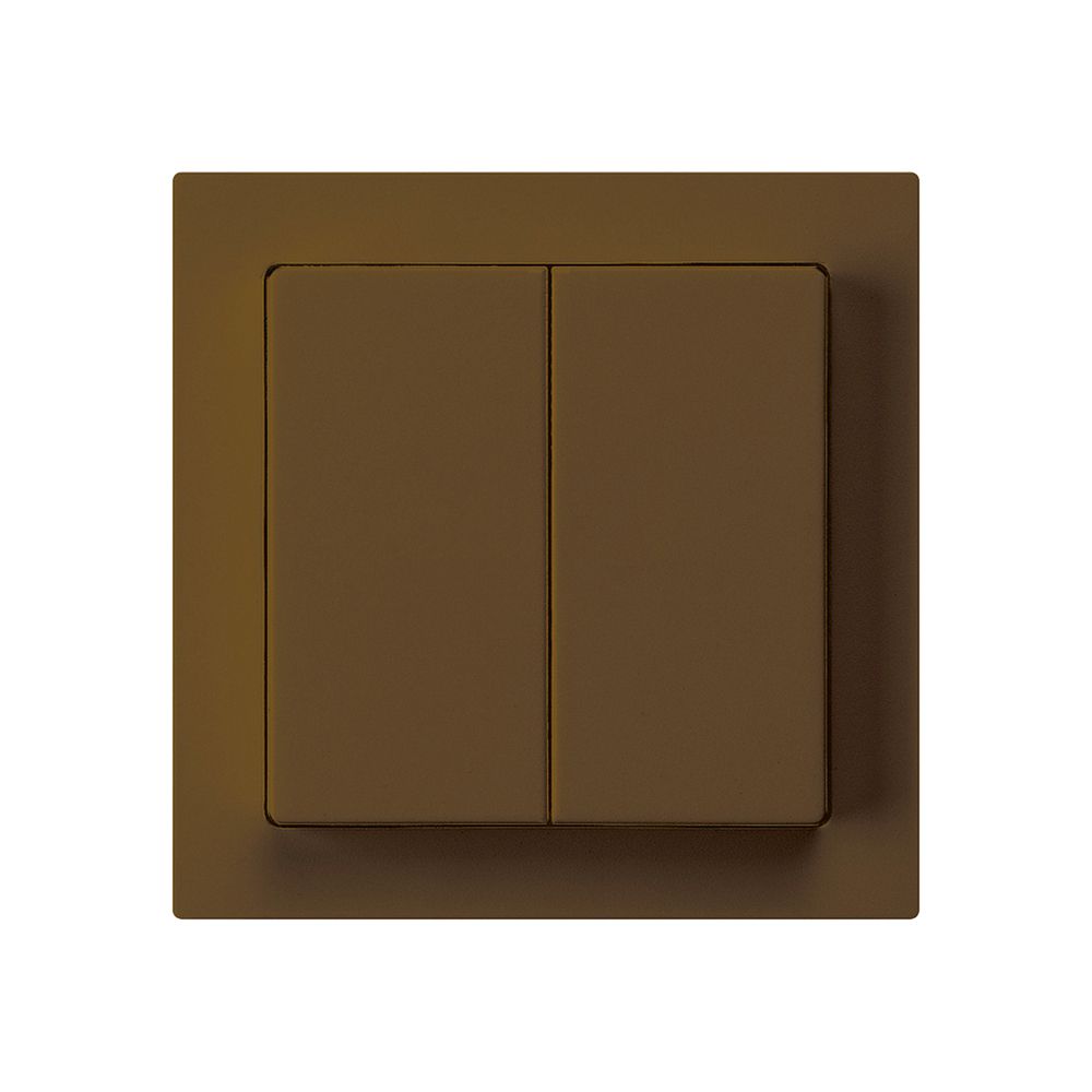 UP-Schalter kallysto 3/3L braun