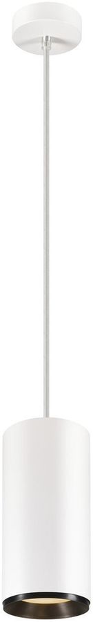 LED-Pendelleuchte SLV NUMINOS PD DALI XL 36W 3250lm 2700K 36° weiss/schwarz