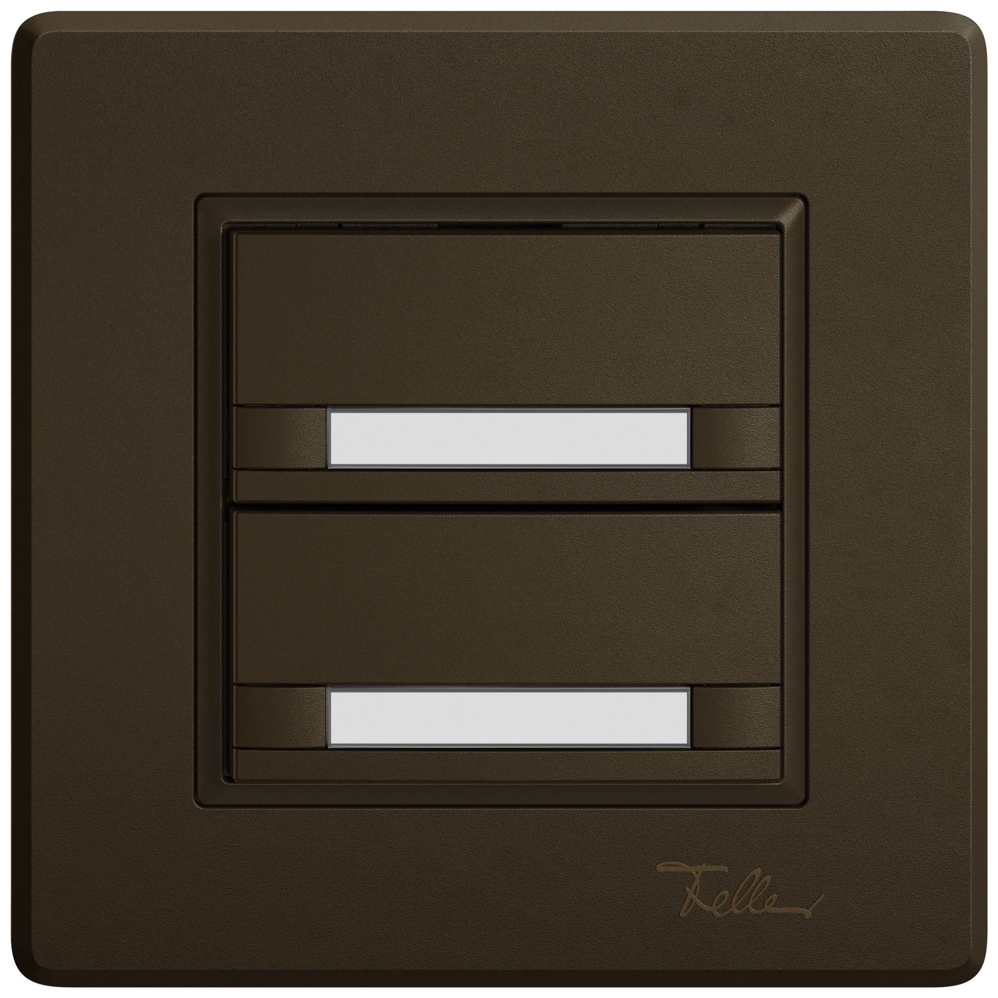 UP-Universaltaster EDIZIO.liv UNI SNAPFIX® o.LED 2× 2-Tbed.Pap.br