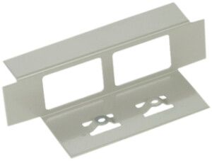 Placca di montaggio Woertz con 2 fori FLF