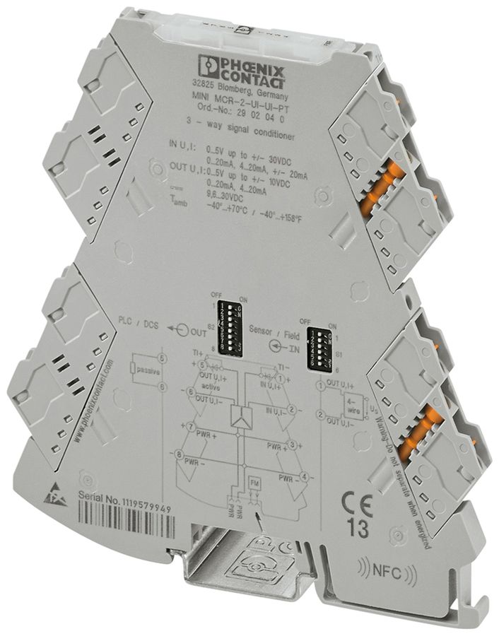 Trennverstärker PX MINI MCR-2-UI-UI-PT