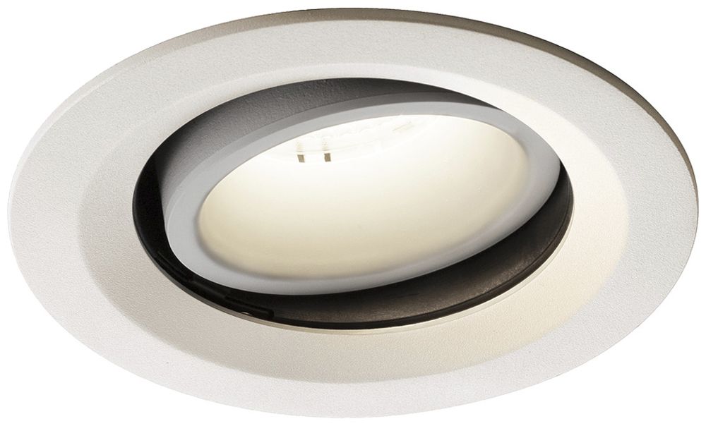 LED-Downlight SLV NUMINOS MOVE M 17.5W 1750lm 4000K 55° DIM Ø135×81mm ws/ws