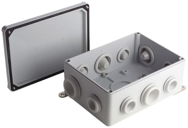 Boîte de dérivation Woertz 5×35mm² gris