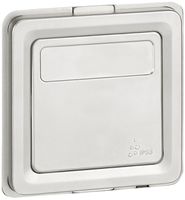 UP-Wipptaster Soliroc W/1L mit Etikette verchr.