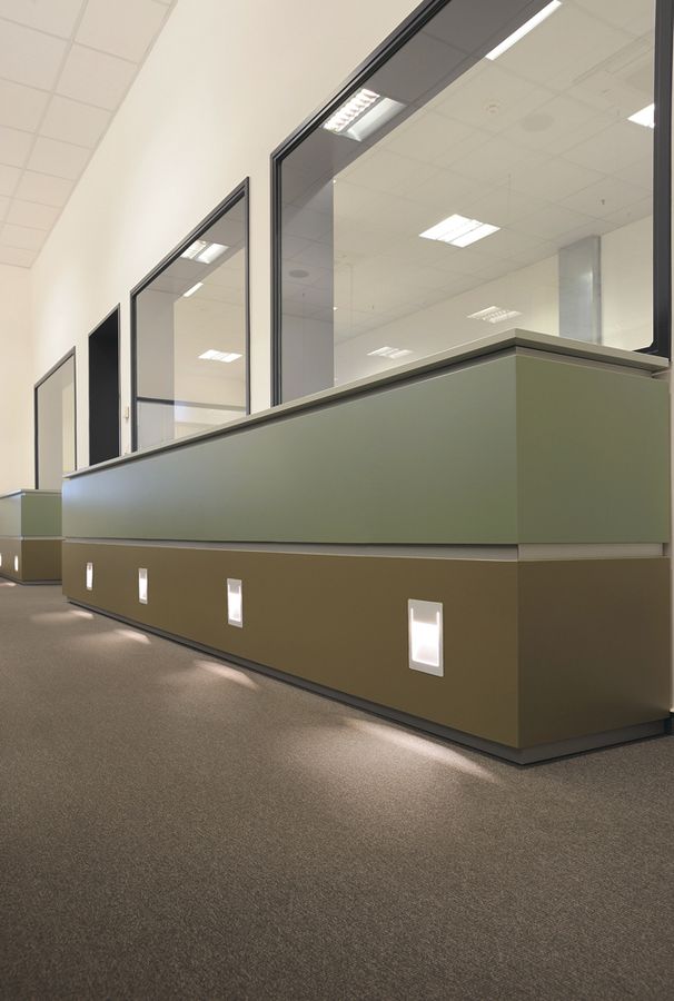 Applique LED INC SLV DOWNUNDER PUR, 500mA 5.2W 380lm 3000K IP20 blanc