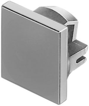 Otturatore EAO01, 18×18 mm nero