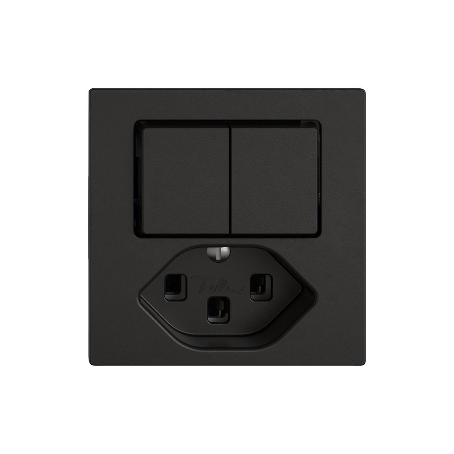 Combinazione EDIZIO.liv SNAPFIX® 2×schema 3+T23 ne