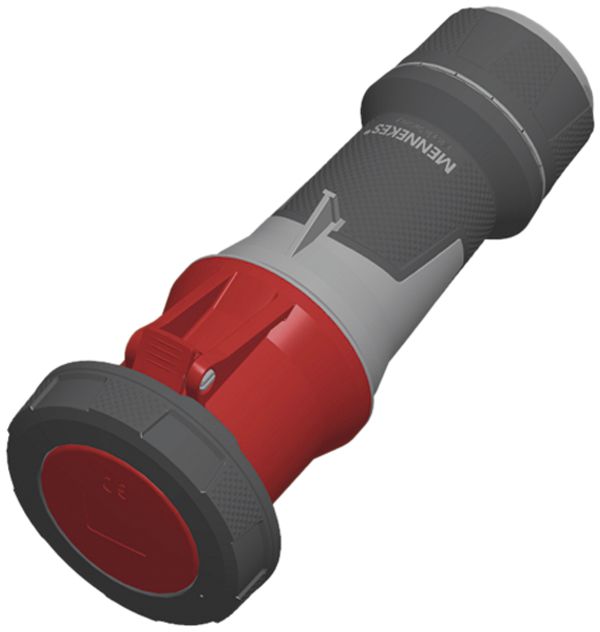 Kupplung PowerTOP 63A IP67 4P 6h 400V, mit Verschraubung