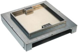 Anschlusskasten Woertz Bodenhöhe 85…110mm 384×384mm