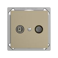 Prise TV-R ENC EDIZIOdue 11dB sand à large bande 5…2000MHz, FMTE