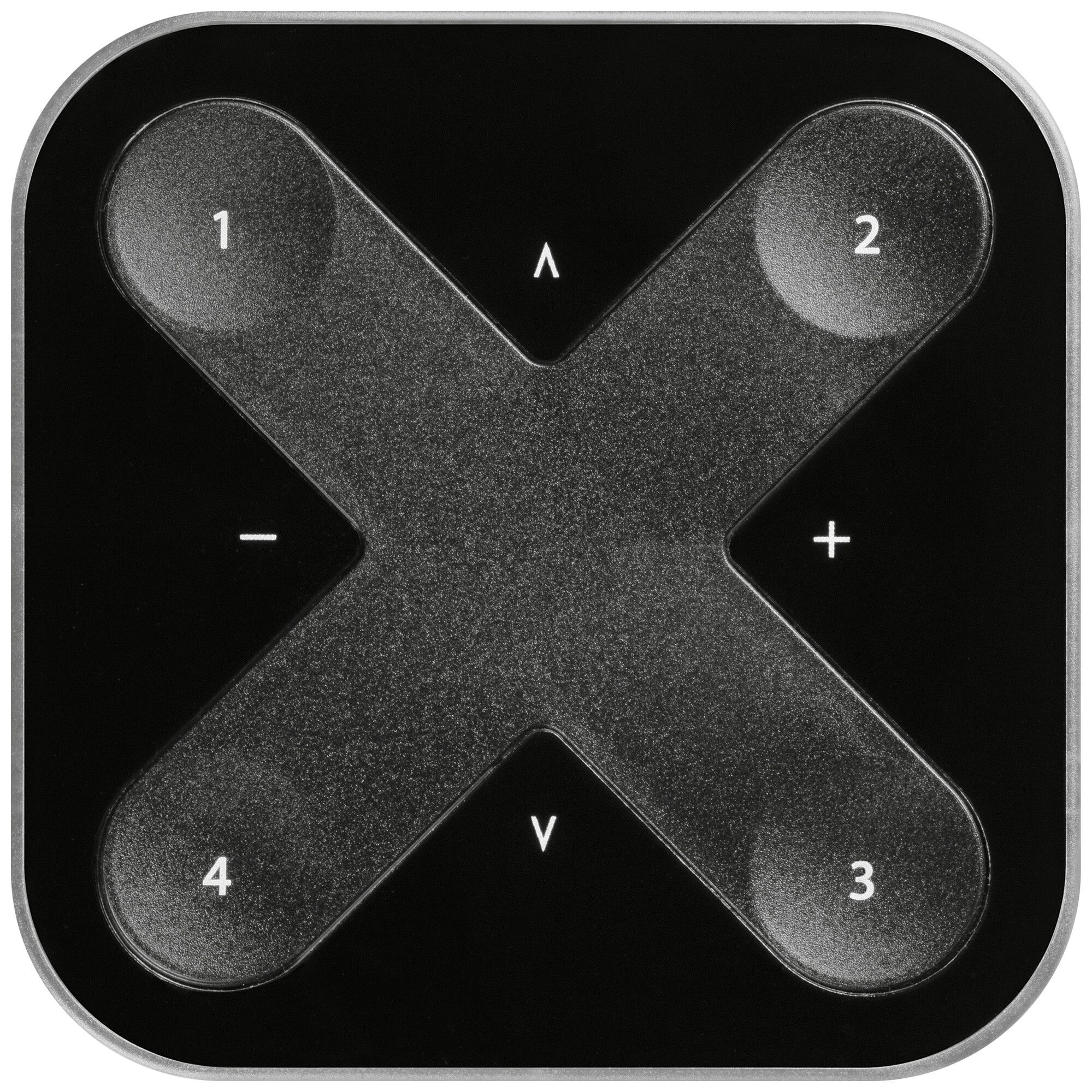 Wandsender Tridonic basicDIM RF BT/BLE 90×90×12mm schwarz