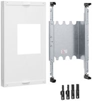 Kit Hager univers N 450×250mm per LS H3+MCCB P4 3/4 poli con comando per motore