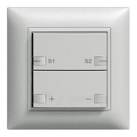 UP-Dimmer DALI ZEP Szene 2T/2×Hauptstelle EDIZIOdue silver