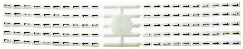 Etichetta di marcaggio RBE 5 5 carte da 100 marc. 8