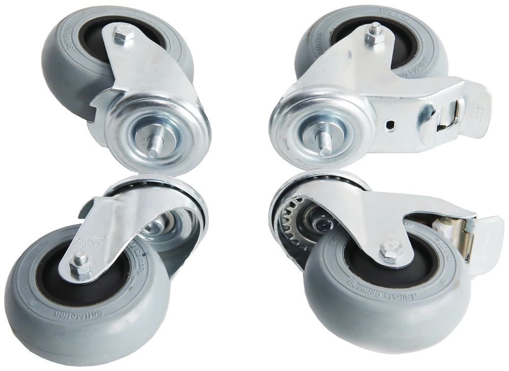 Lenkrollen Volland zu Kabelabrollgerät Lapp Champion, 4er-Set