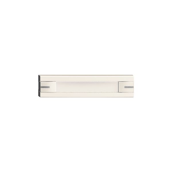 Touche 1/4 KNX/électron.a.LED+ pap.EDIZIOdue commande 2×1 blanc