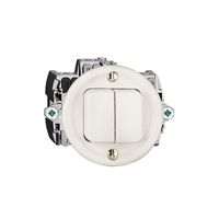 UP-Drucktaster 2×A-R/1L weiss FH