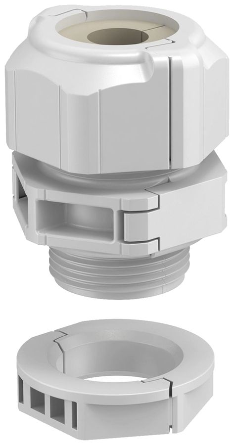 Pressacavo Bettermann V-TEC TB20 separabile M20 1×Ø6…8mm IP67 grigio