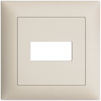 Set frontale EDIZIOdue FMI per rilevatore di movimento pirios 180 R eco, crema